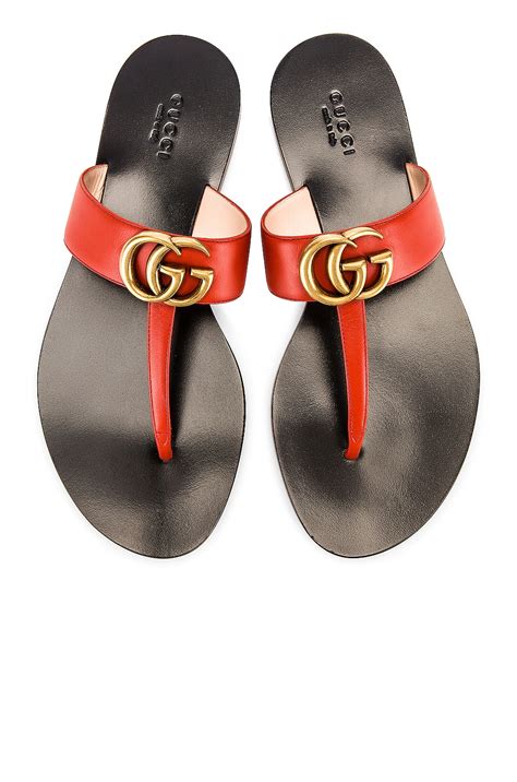 orange gucci thong sandal|Gucci thong sandals sale.